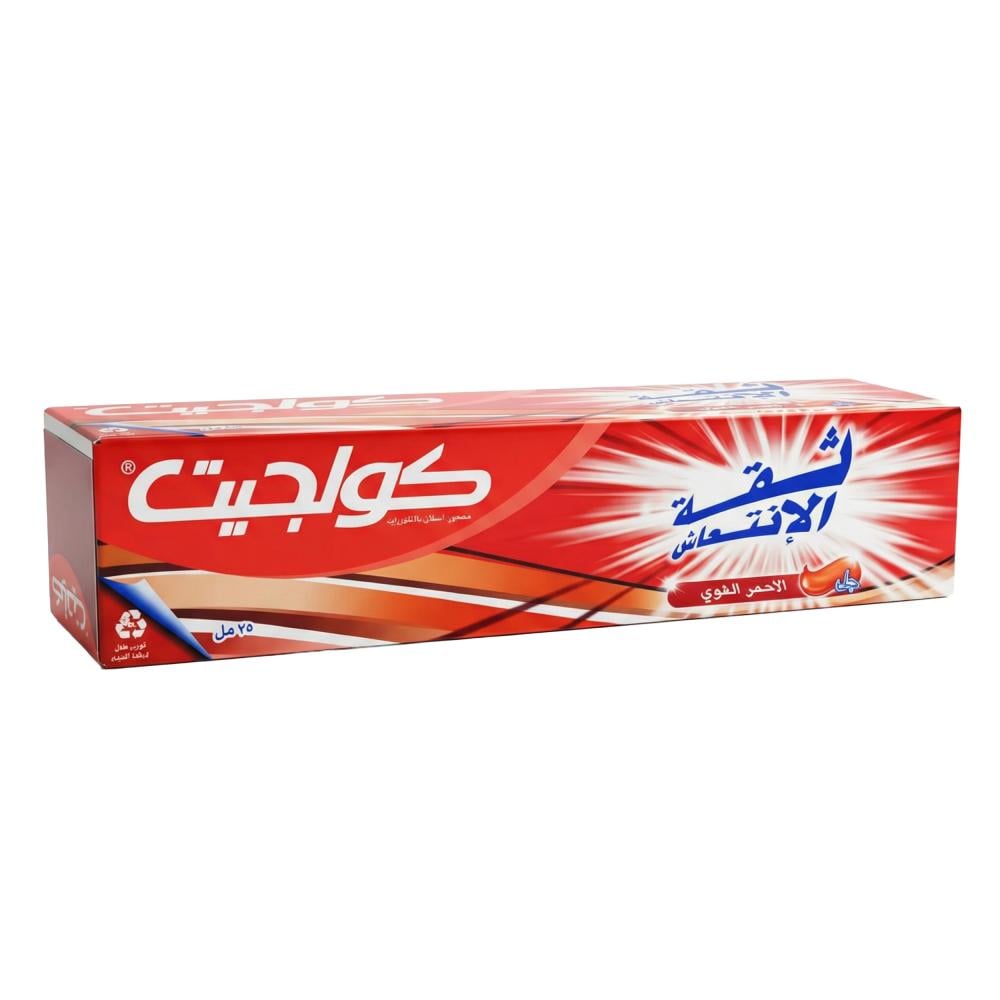 معجون أسنان جل الأحمر القوي ثقة الإنتعاش من كولجيت – 75 مل