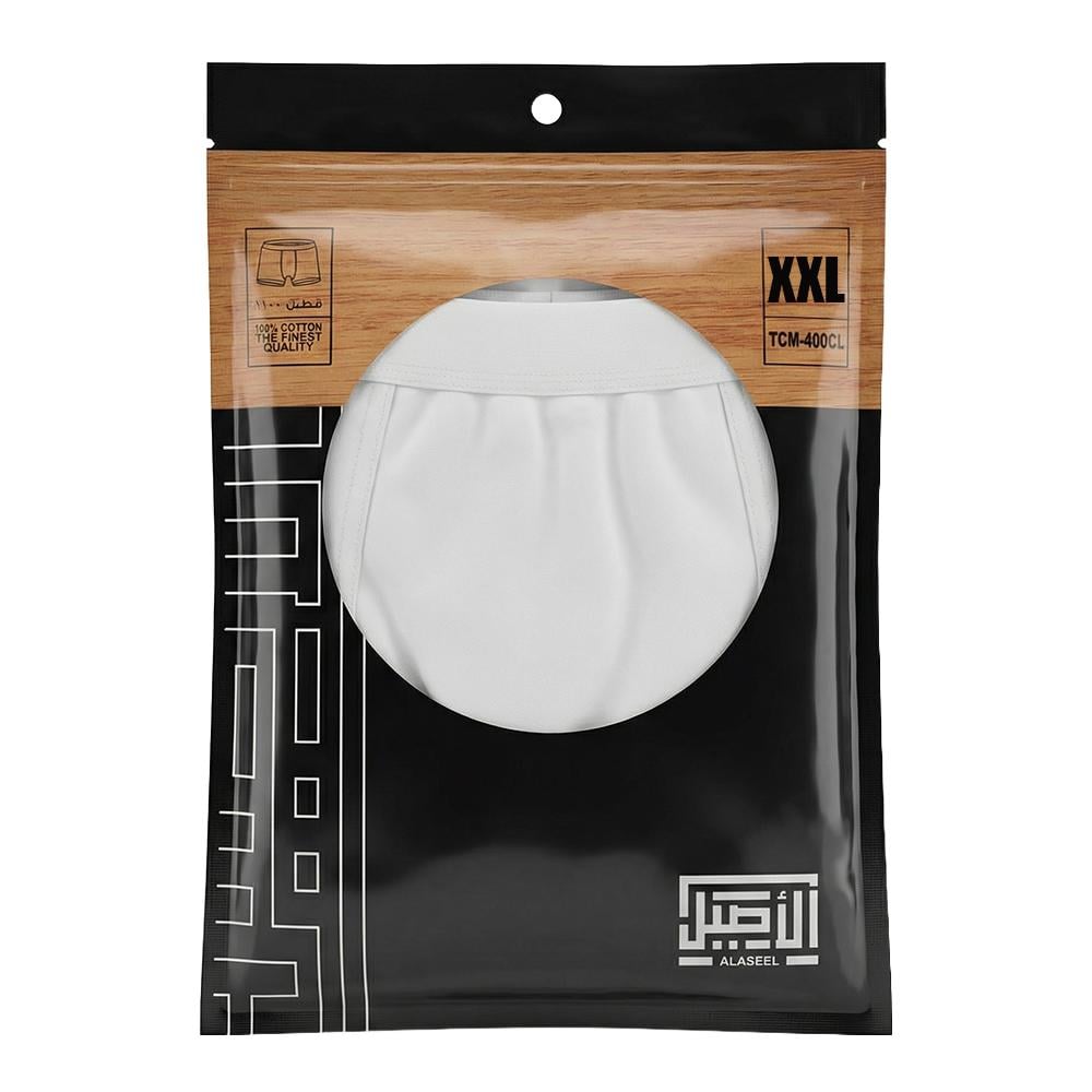 الأصيل سروال رجالي قطن قصير مقاس - XXL