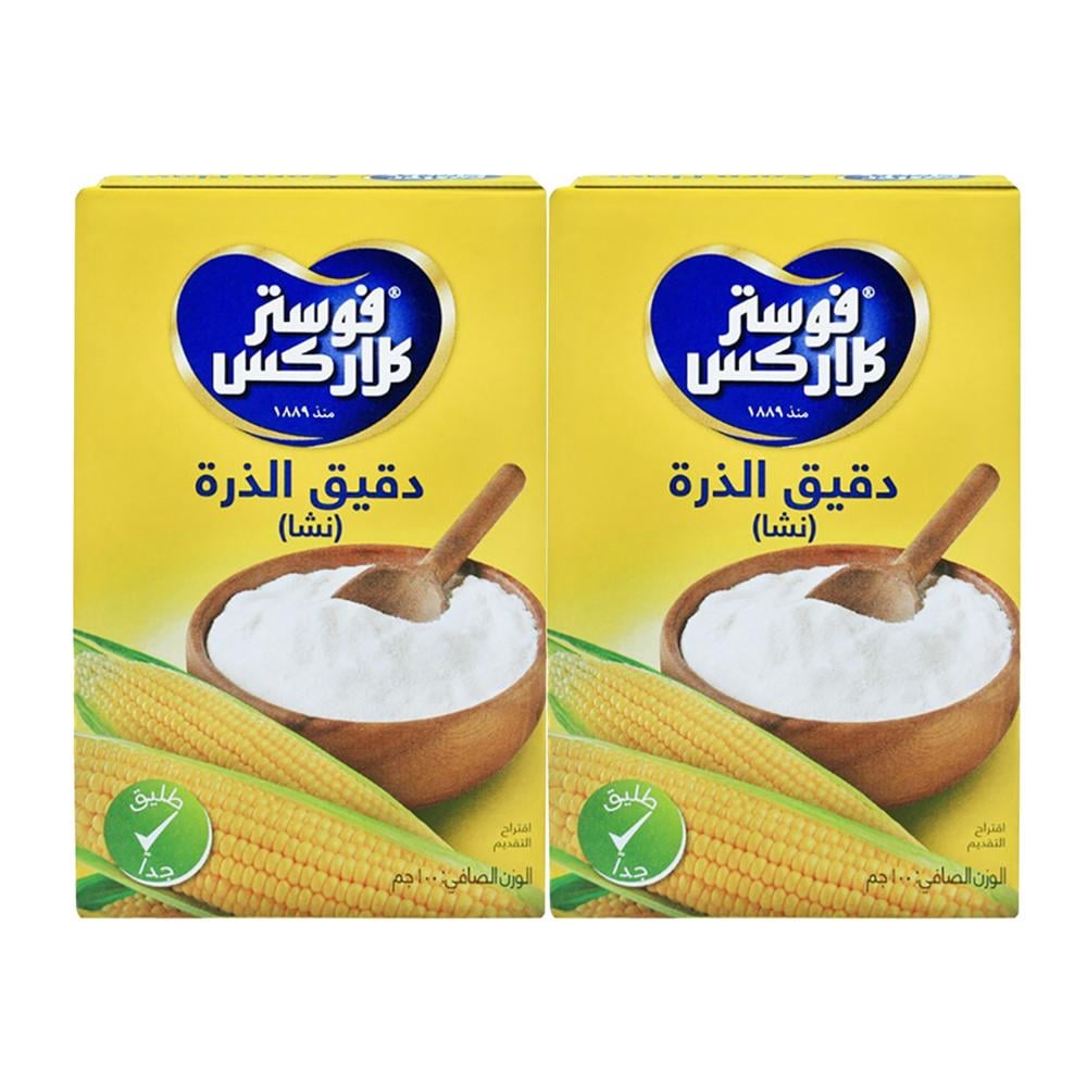 نشـاء الذرة من فوستر كلاركس – 2 حبات × 100 جرام