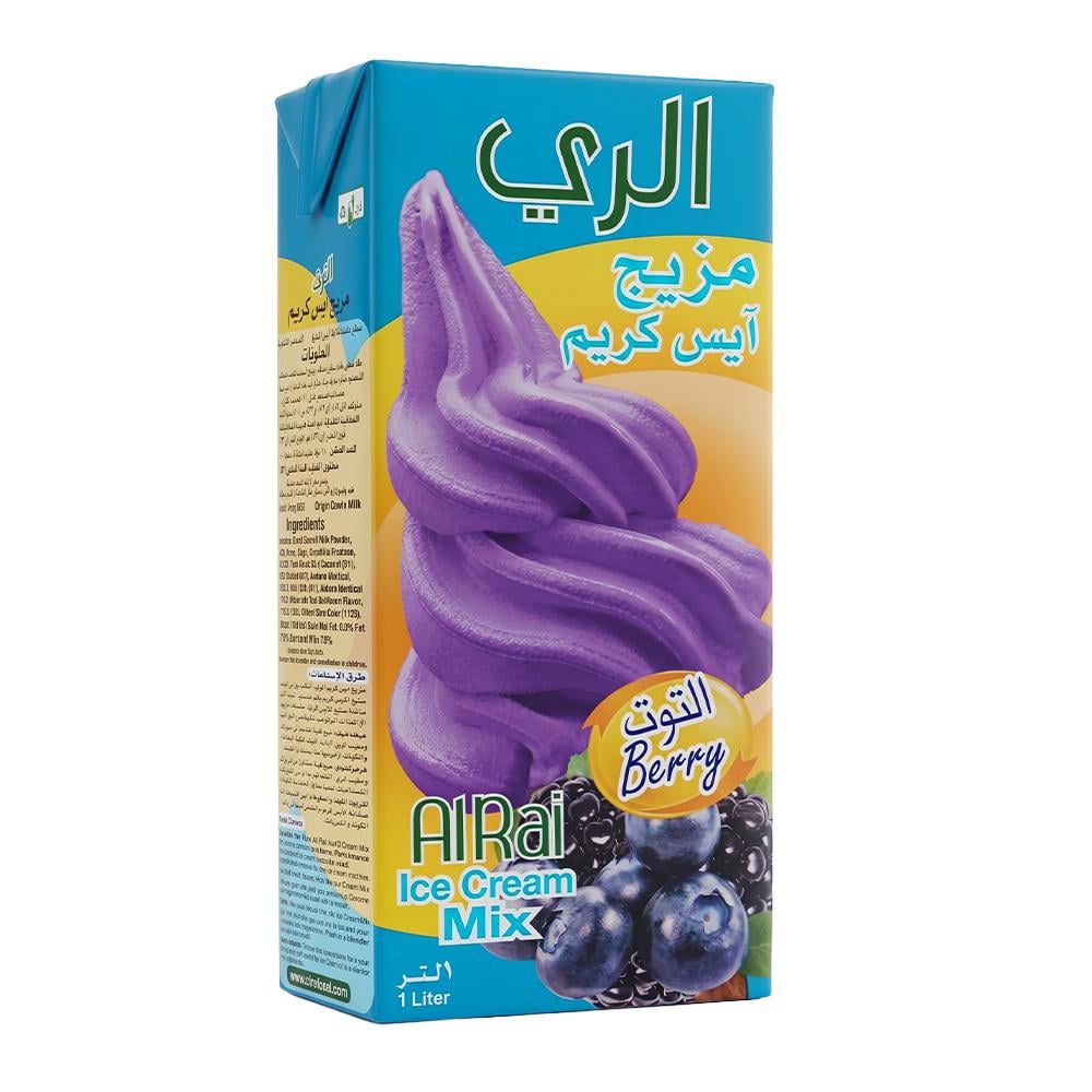 الري مزيج آيس كريم بنكهة التوت – 1 لتر