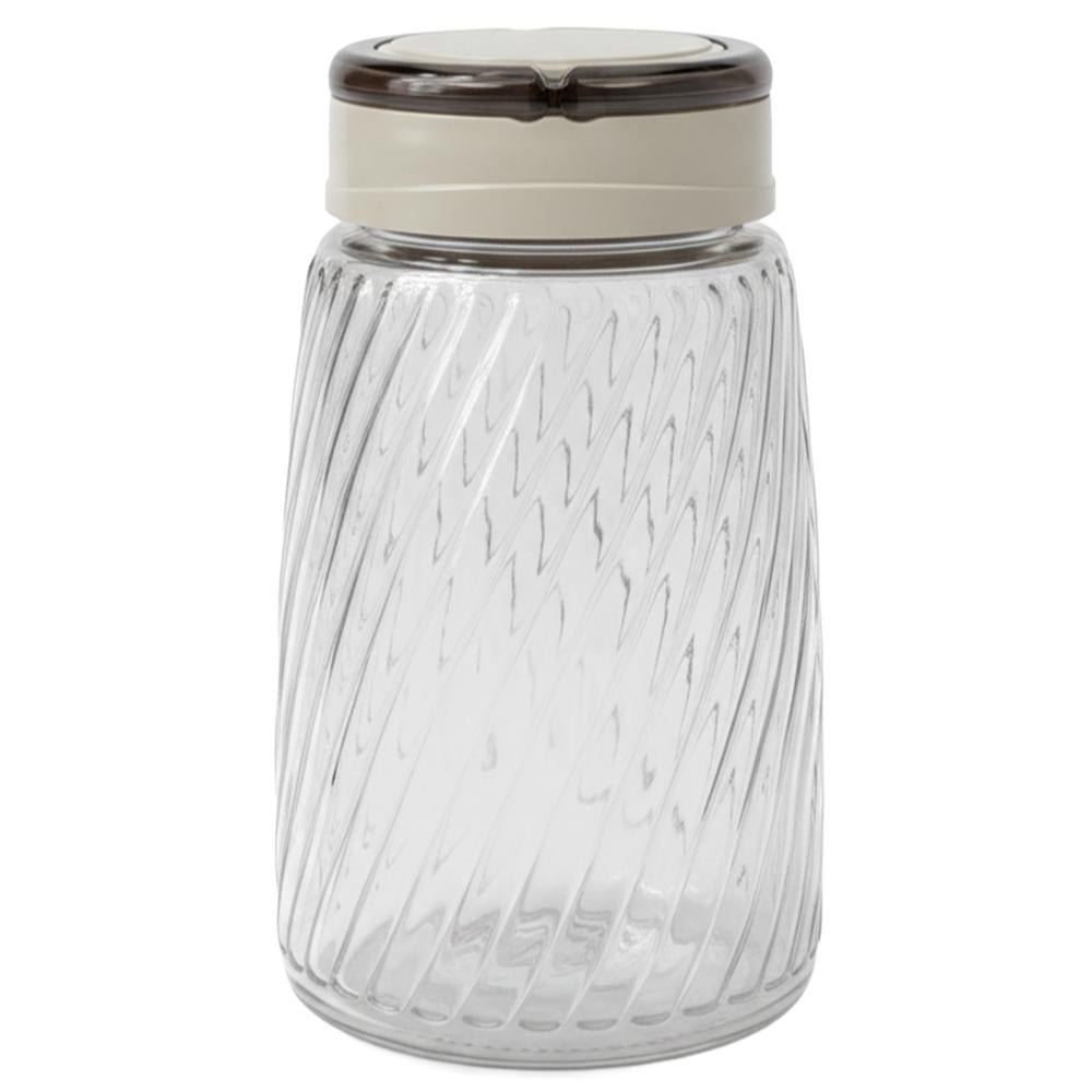 برطمان زجاج بغطاء بلاستيك - 1.8 لتر  - AL-12153-3