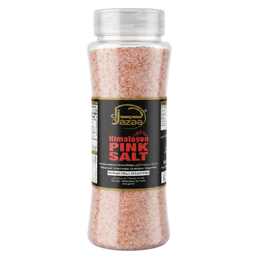 ملح وردي من جزاء – 1 عبوة × 550 جرام