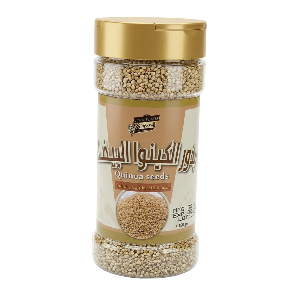 زهرة فيولا بذور الكينوا البيضاء - 150 جرام