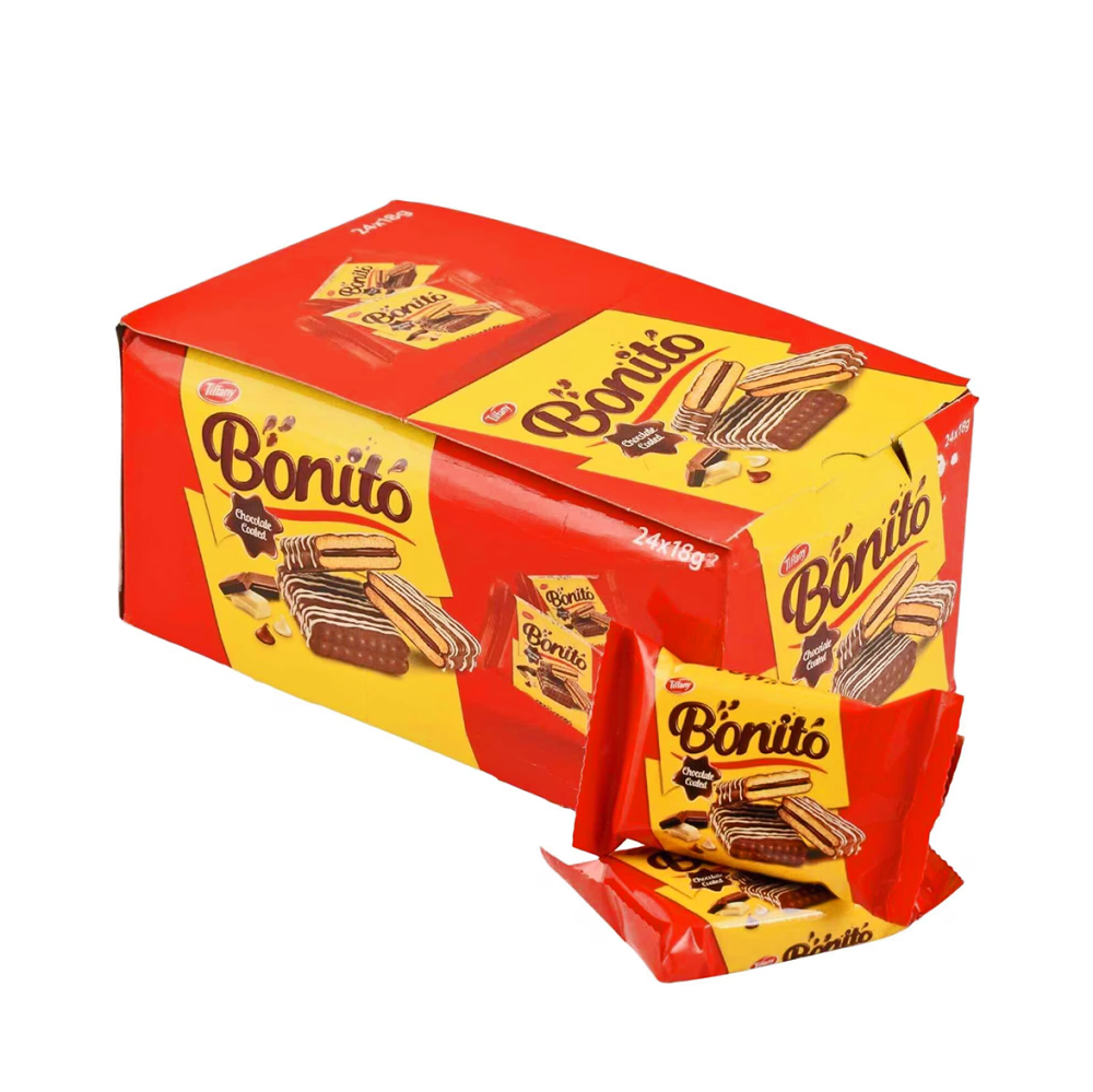 بونيتو بسكويت مغطى بشوكولاتة 432 جرام