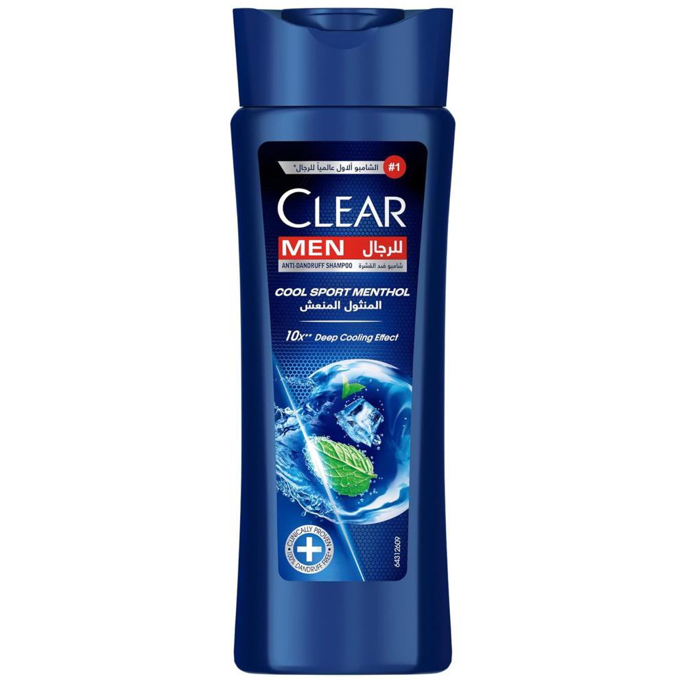 شامبو المنثول المنعش ضد القشرة للرجال من كلير – 350 مل