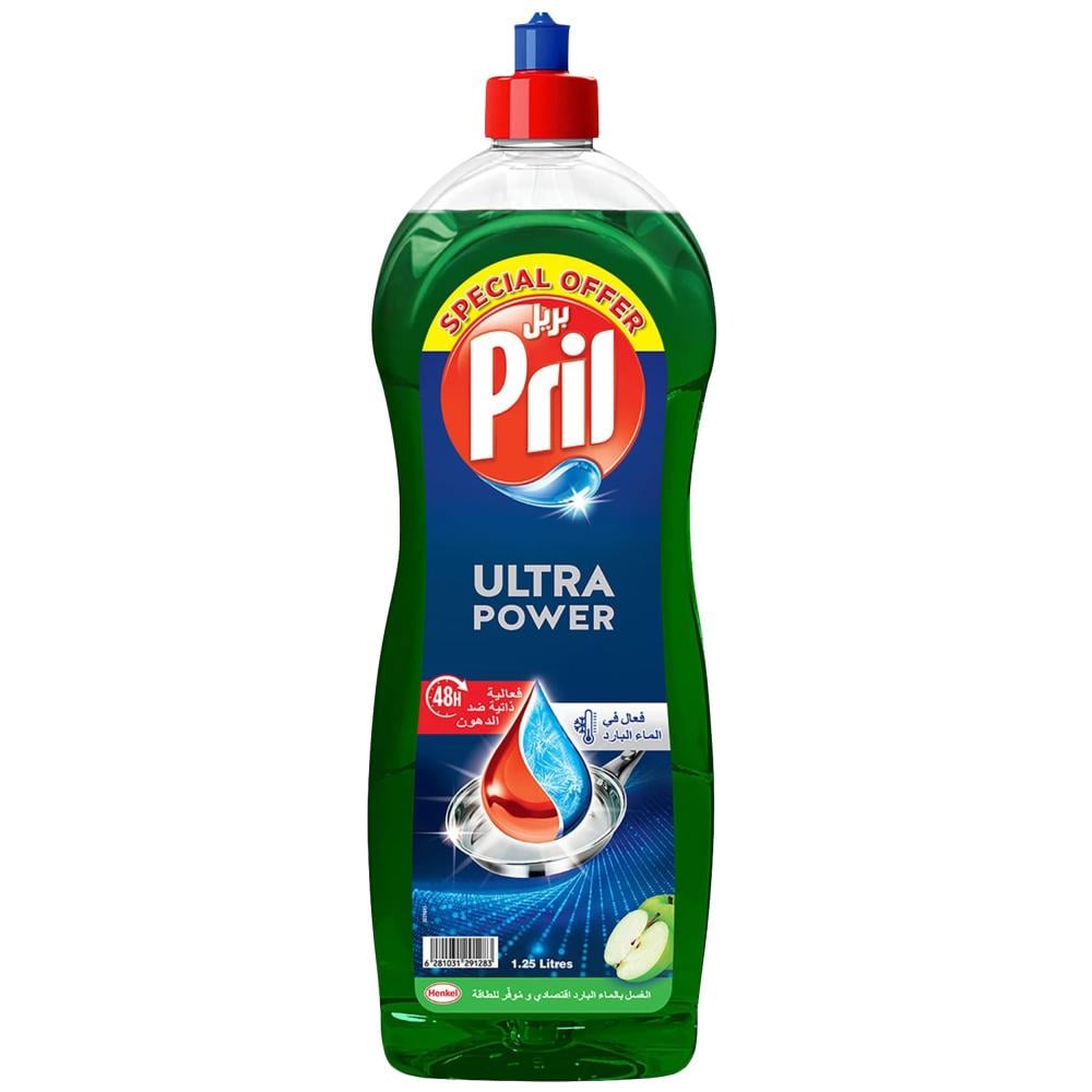 سائل غسيل الصحون برائحة التفاح من بريل – 1.25 لتر