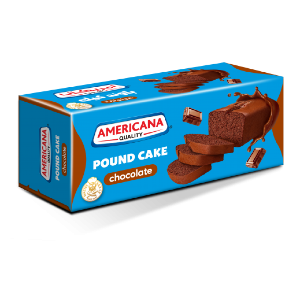 باوند كيك أمريكانا بالشوكولاتة – 220 جرام
