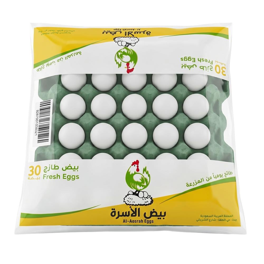 الأسرة بيض طازج – 30 حبة