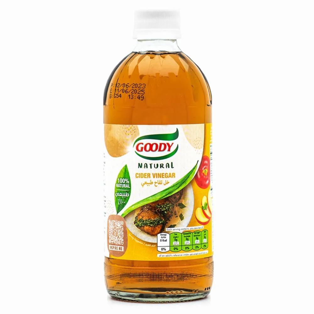 خل تفاح طبيعي من قودي – 473 مل