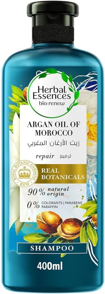 هربل ايسنسز شامبو زيت الارغان المغربي 400 مل