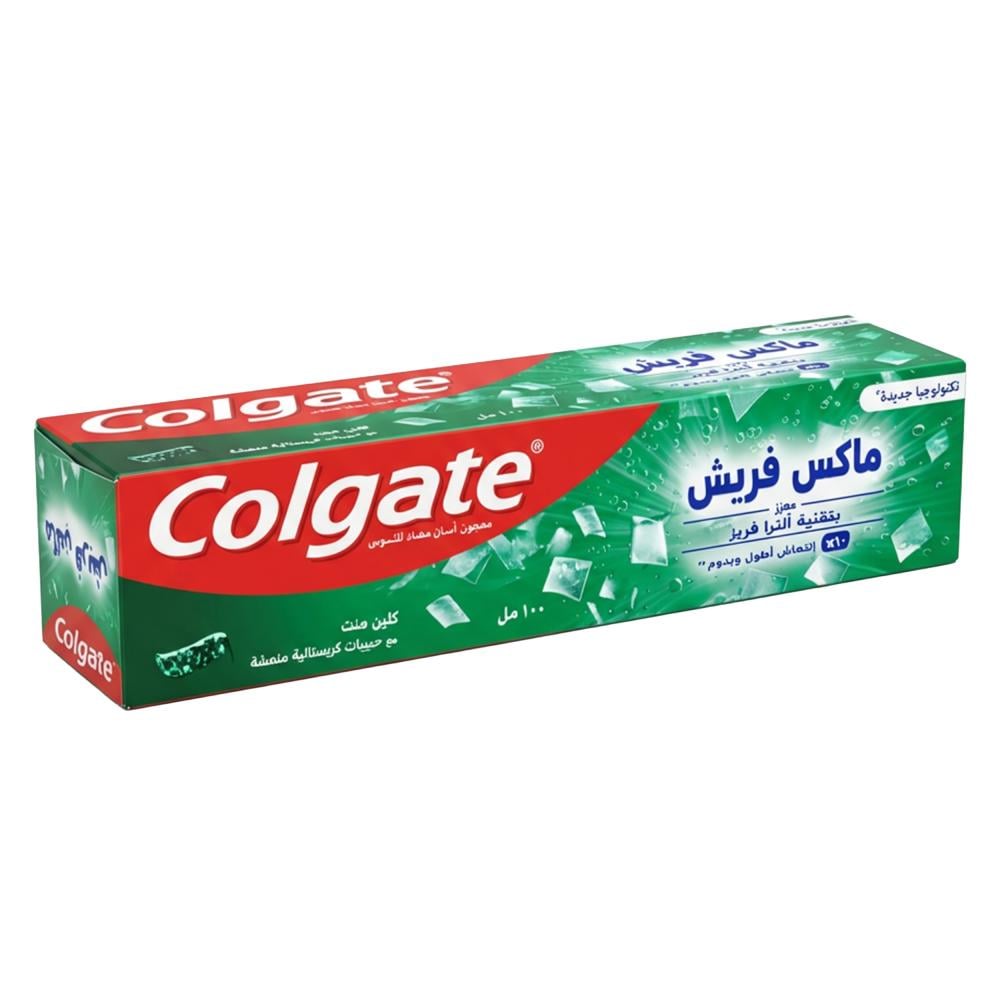 معجون أسنان مضاد للتسوس ماكس فريش كلين منت من كولجيت – 100 مل