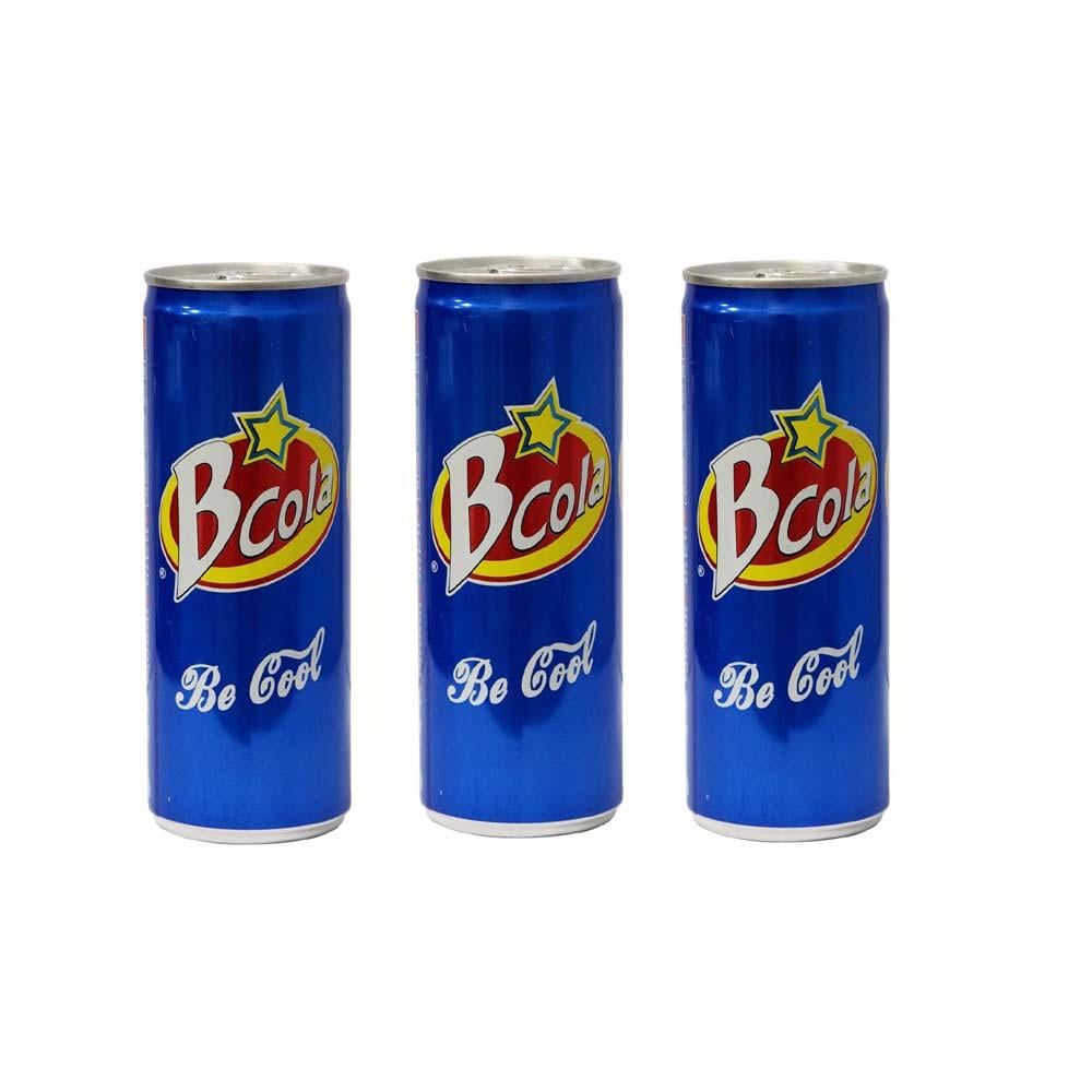 عبوة المشروب الغازي بي كولا، حجم 250 مل -4حبات