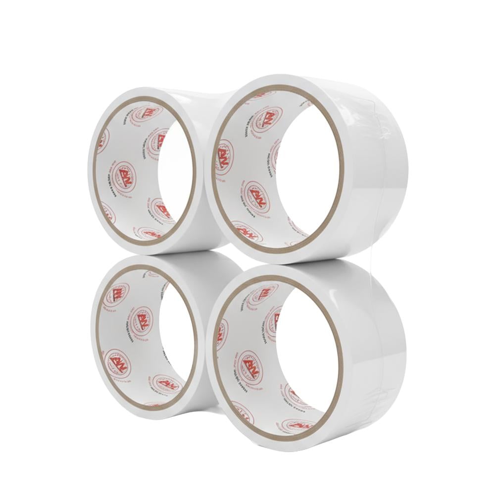 شطرطون شفاف للتغليف من عالم الوسام - 4 لفات - AL-1503