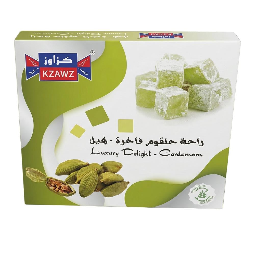 كزاوز راحة حلقوم فاخرة بنكهة الهيل – 300 جرام