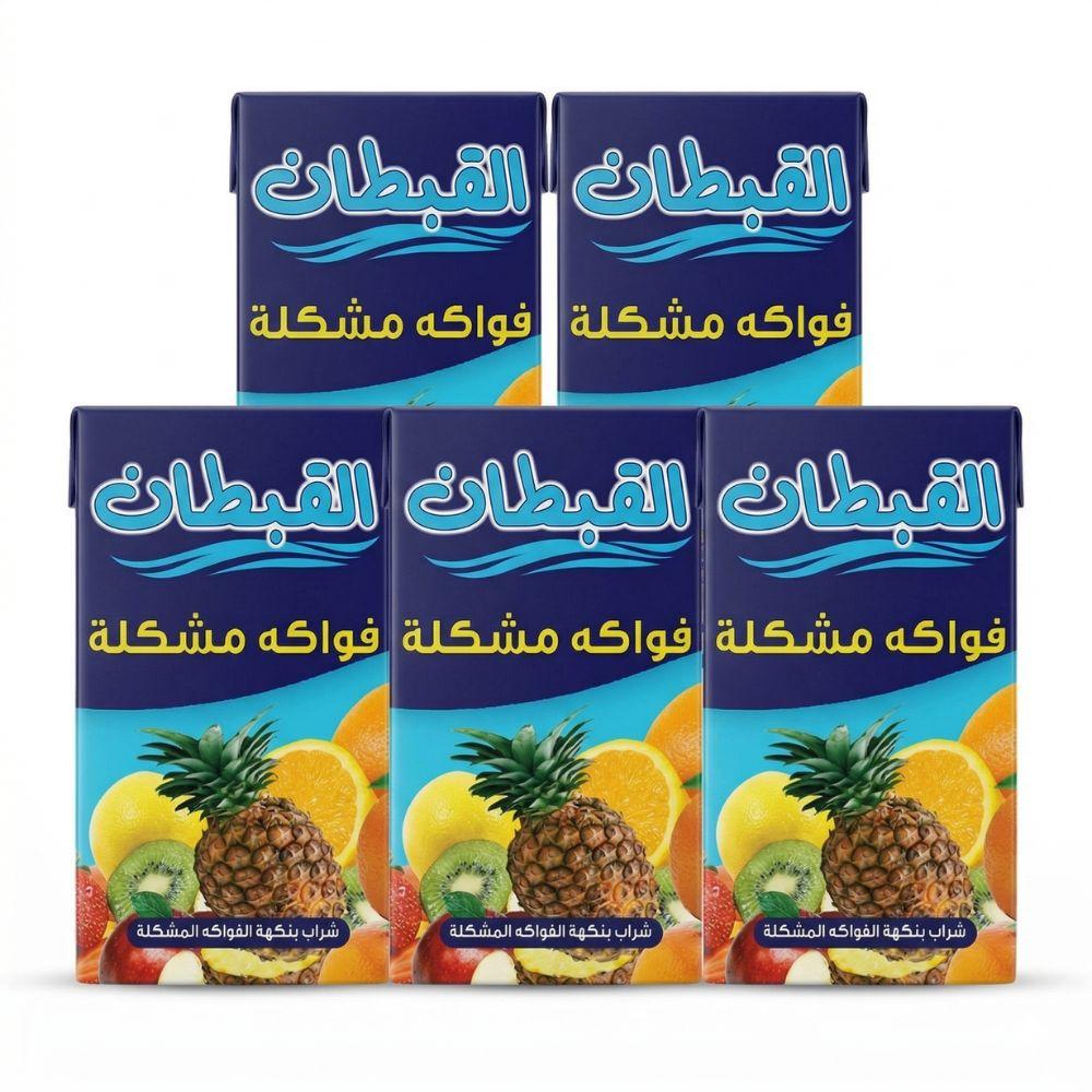 القبطان شراب فواكة مشكلة - 5 حبات ×  250 مل