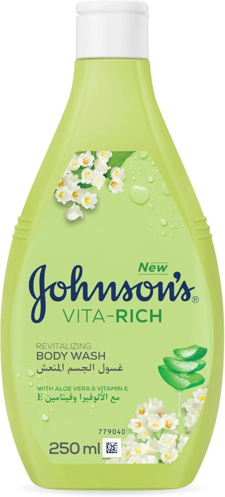 جونسون غسول الجسم الالوفير 250 مل