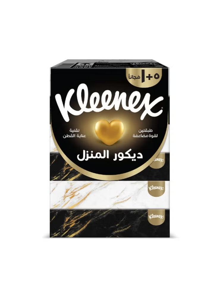 كلينكس مناديل ديكور 76 منديل *5+1