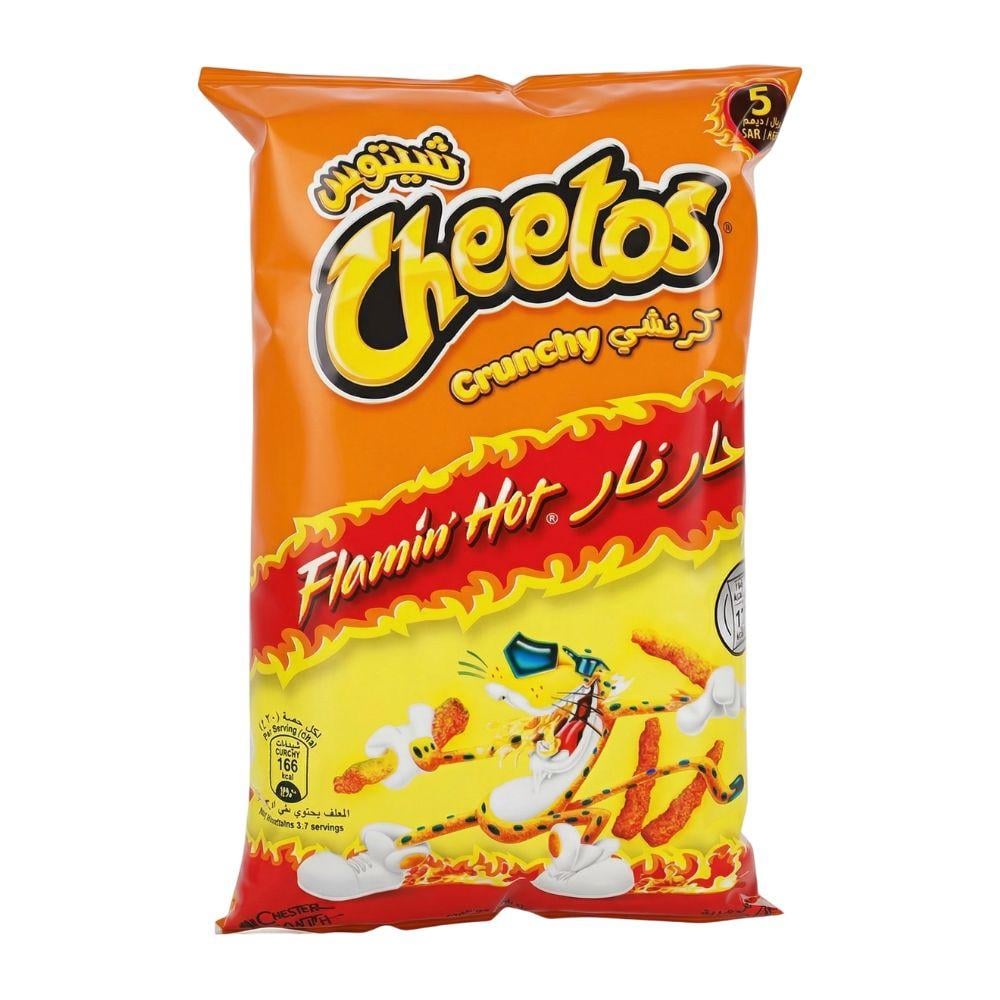 شيتوس كرانش منتفخات الذرة حار نار – 125 جرام