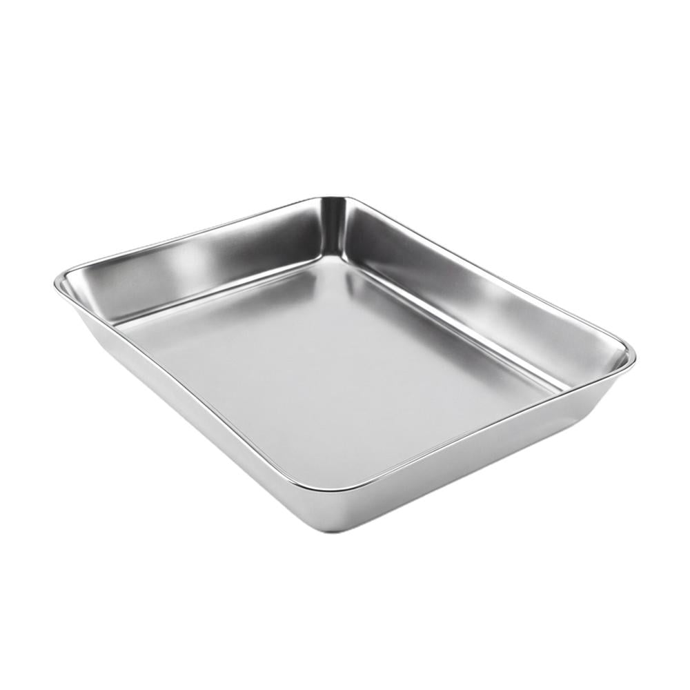 صحن بوفيه ستيل مستطيل