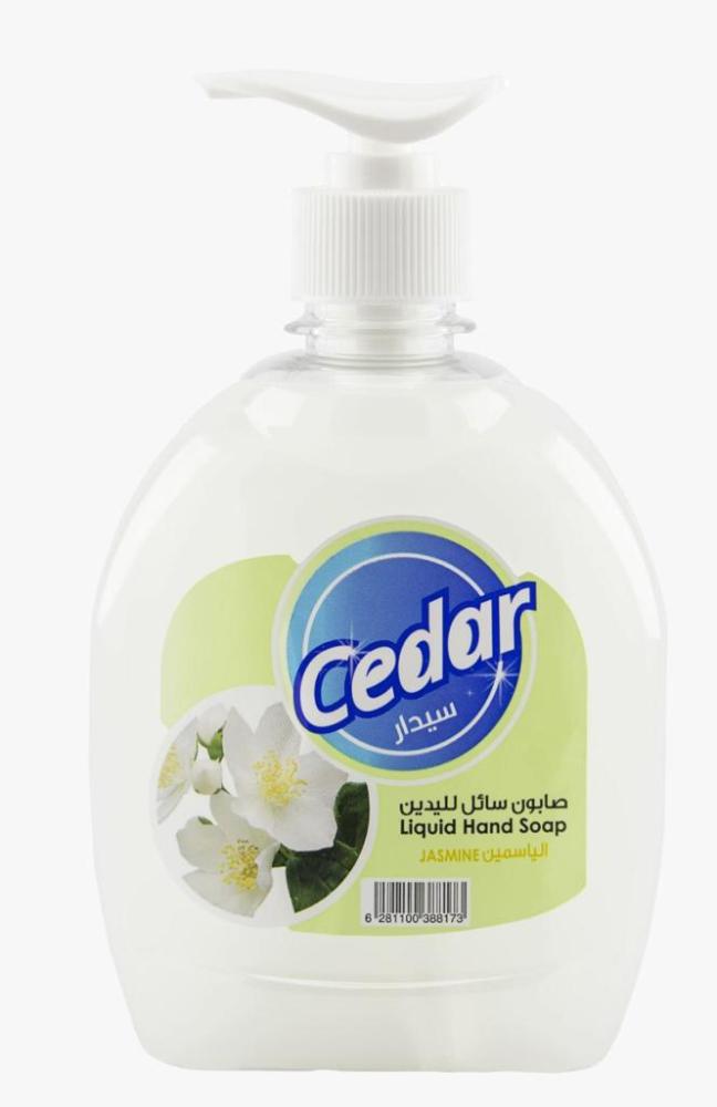 سيدار صابون يدين سائل 400 مل( حبتين ) ياسمين