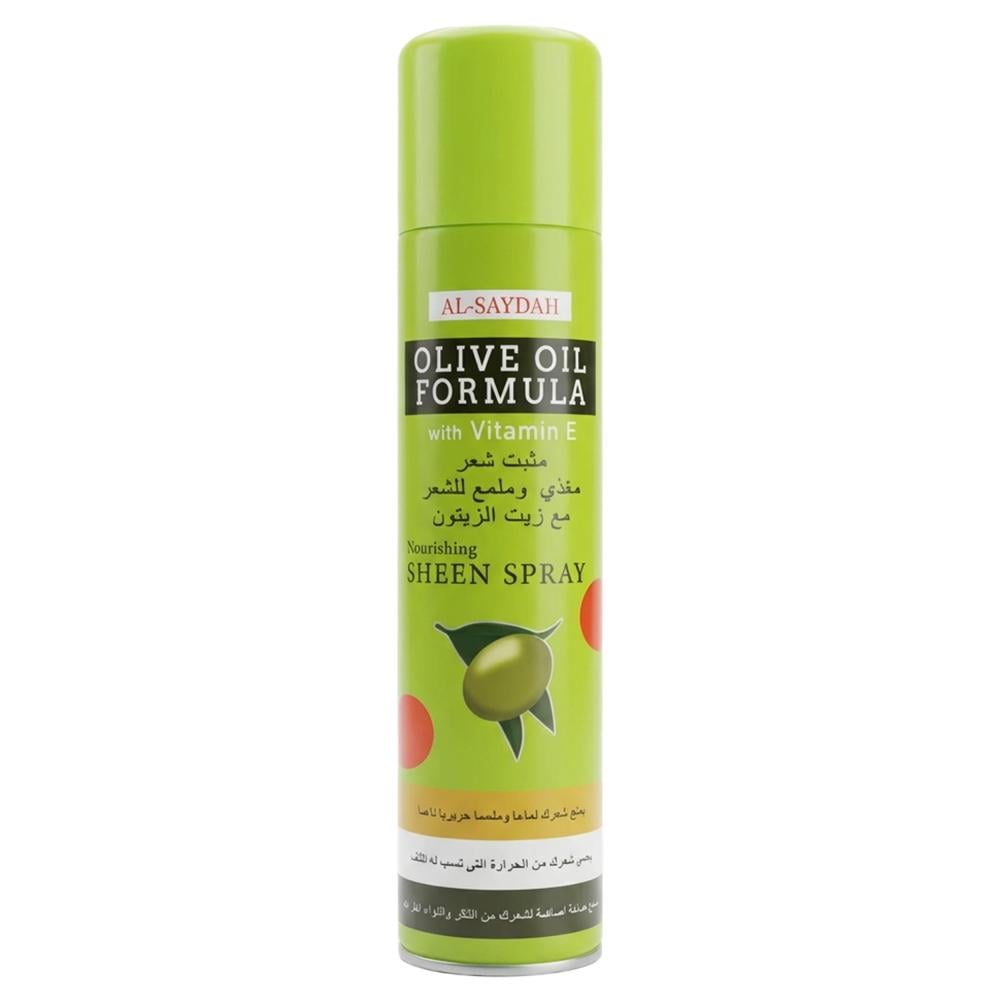 مثبت شعر مغذي وملمع مع زيت الزيتون من السيدة – 200 مل