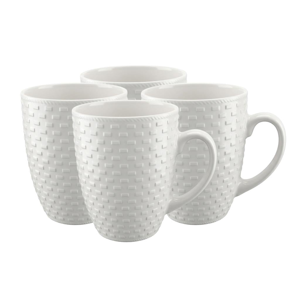 طقم أكواب سيراميك – 1 طقم × 4 حبات - AL-11657-4