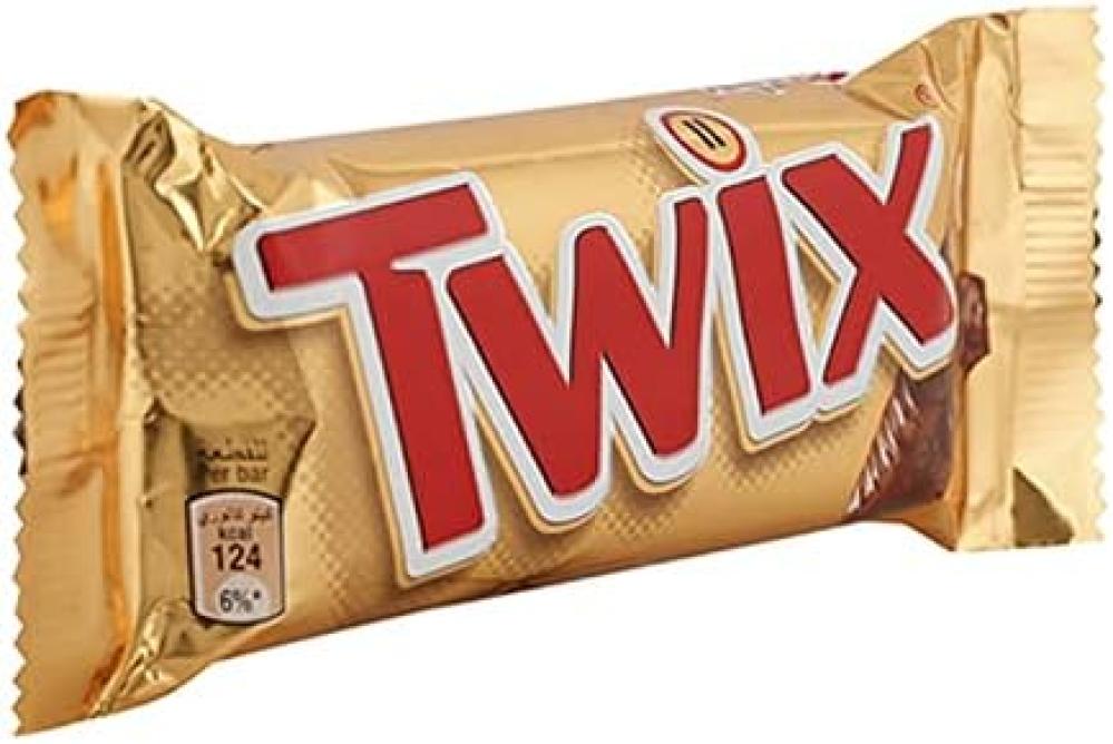 شوكولاتة تويكس 50 جرام |  5 عبوتين |