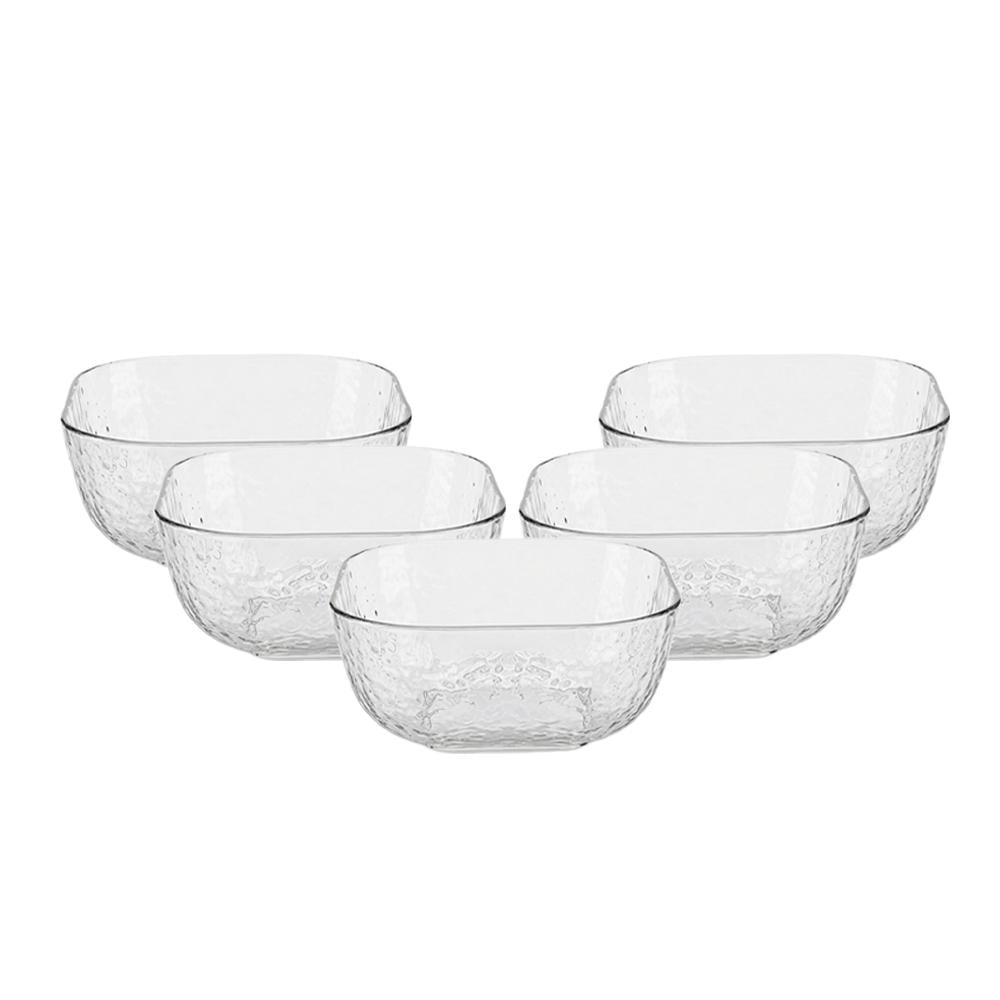 رولا طقم زبديات حلى أكريلك مربع – 1 طقم × 5 حبات