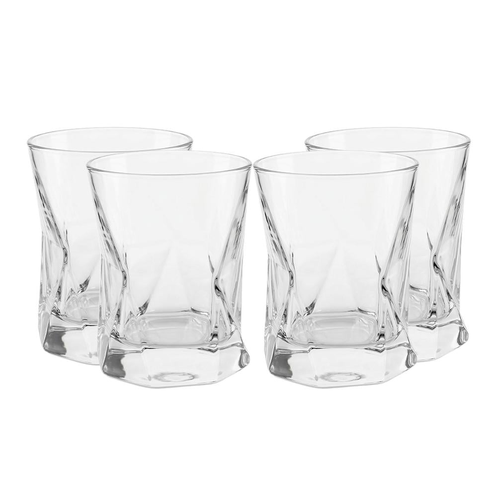 طقم كاسات عصير زجاج – 4 حبات × 250 مل