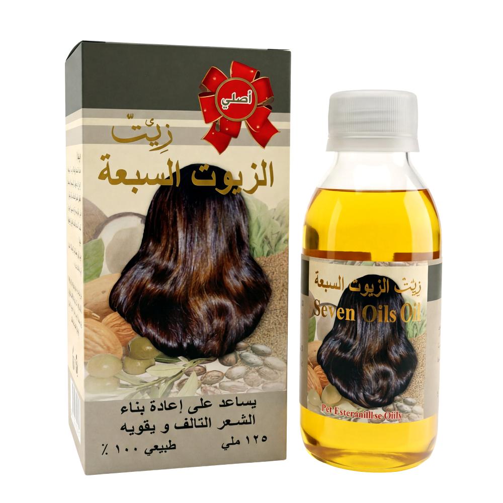 زيت شعر الزيوت السبعة من باقيس – 125 مل