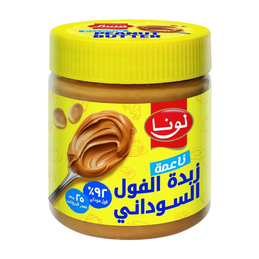 لونا زبدة الفول السوداني ناعمة – 340 جرام