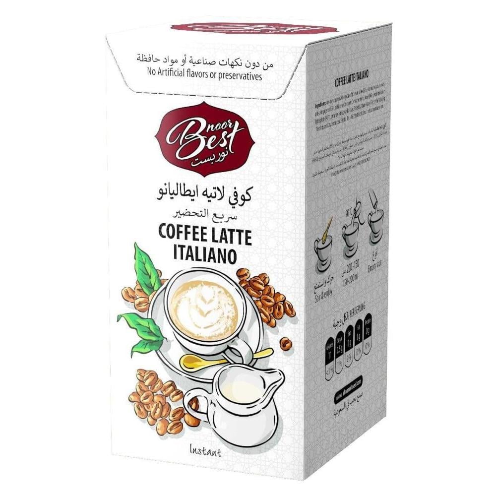 كوفي لاتيه إيطالي من نوربست — بدون سكر — 10 ظروف