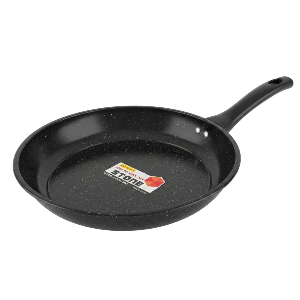 مقلاة ألمنيوم بمقبض بلاستيك - AL-7805