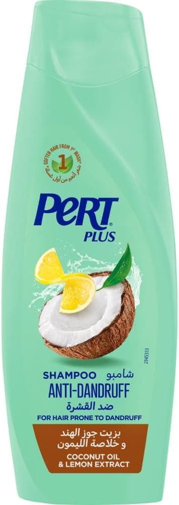 شامبو ضد القشرة بزيت جوز الهند وخلاصة الليمون من بيرت بلس –1× 400 مل
