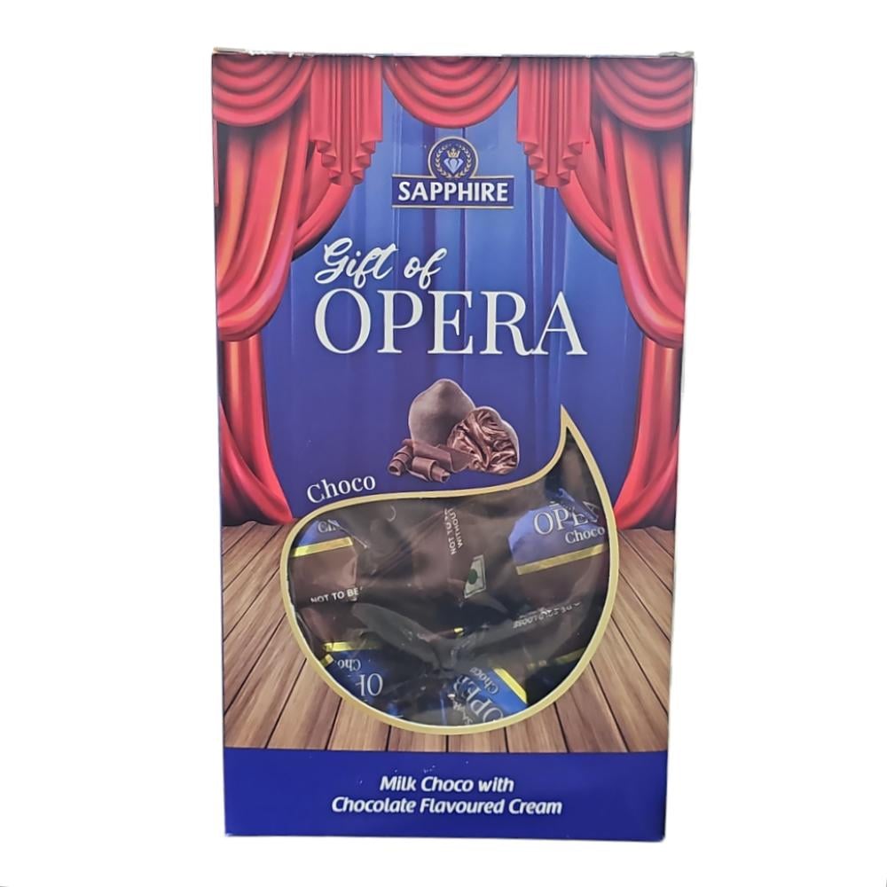 سافاير أوبرا شوكولاتة الحليب مع الكريمة بنكهة الشوكولاتة – 300 جرام