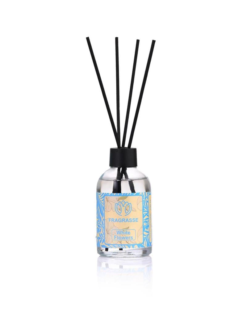 FRAGRASSE - فواحة عطرية فاخرة برائحة الزهور البيضاء الاستوائية | 100 مل |