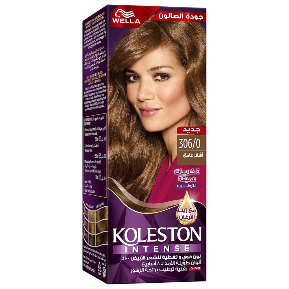صبغة شعر أشقر غامق 306/0 من ويلا – 110 مل