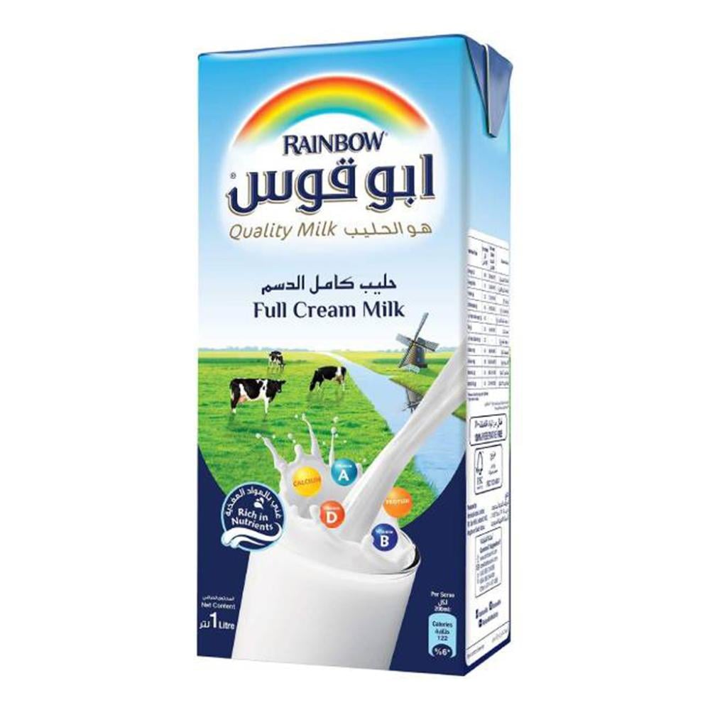 حليب كامل الدسم من ابو قوس – ١ لتر