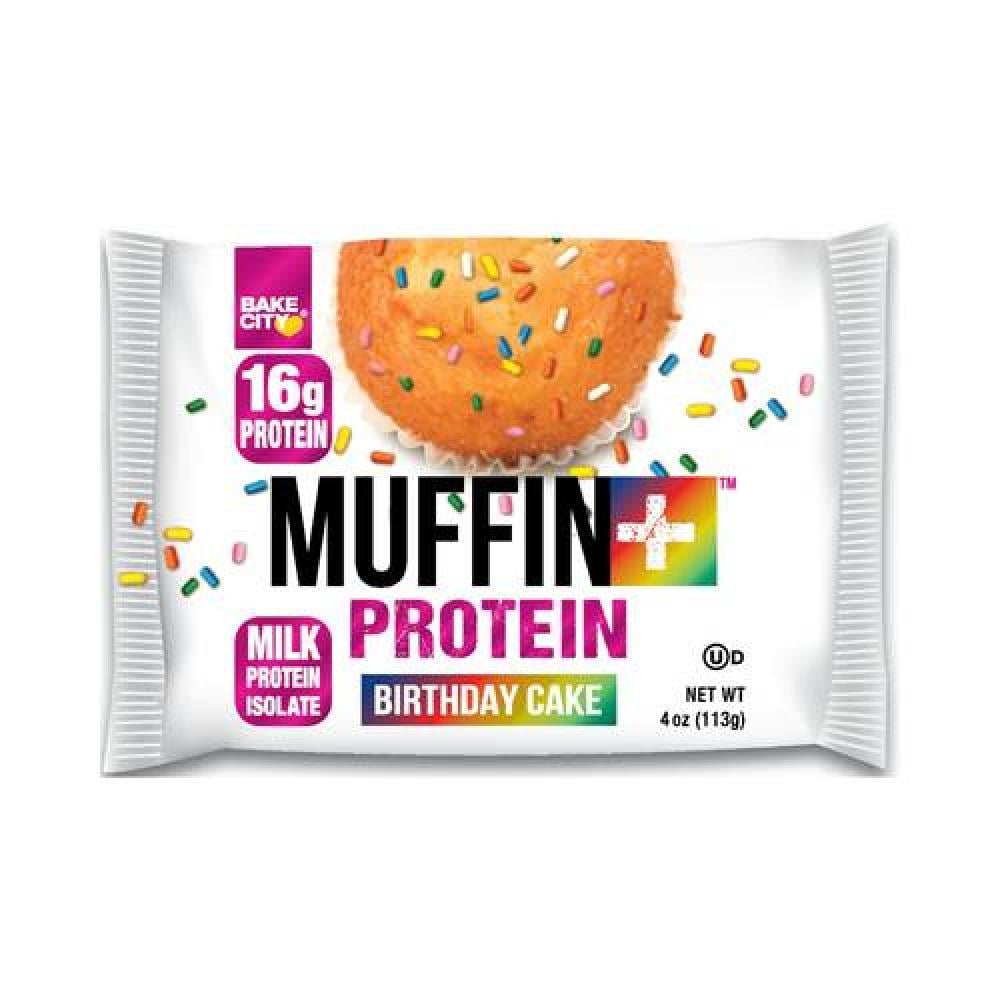 كيك مافن عالي البروتين 113جم بيك ستي - كيك الميلاد