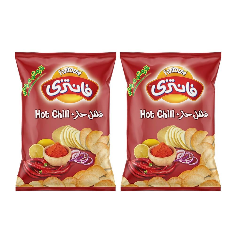 فانتزى شرائح البطاطس بنكهة الفلفل الحار – 2 حبات × 120 جرام