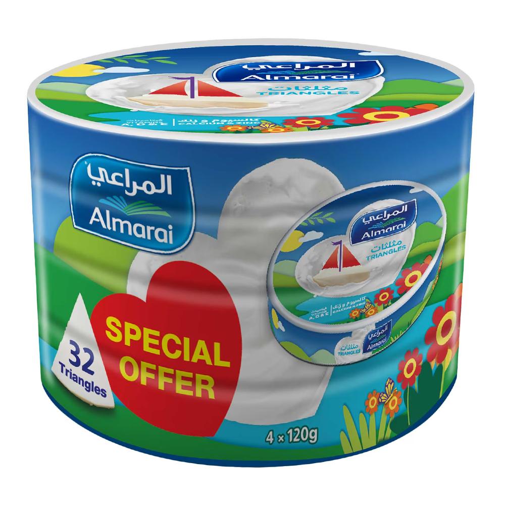 المراعي جبنة مثلثات – 4 علب × 8 حبات