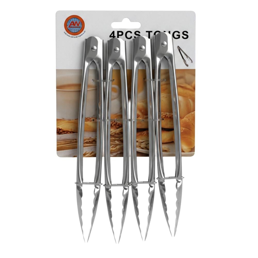 طقم ملاقط استيل - 1 طقم × 4 قطع - AL-696