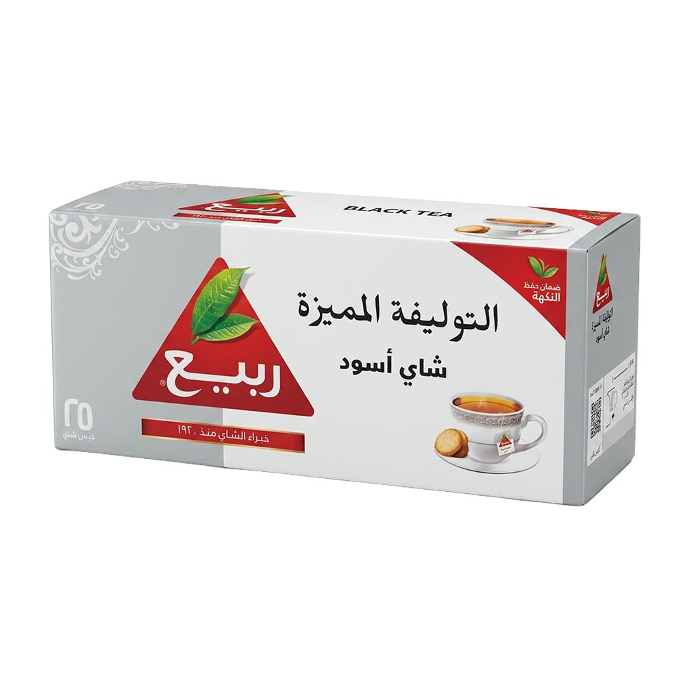 ربيع شاي أسود التوليفة المميزة – 1 كرتون × 25 ظرف