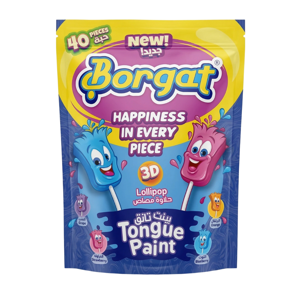 بورقات حلاوة مصاص بينت تانق - 1 كيس × 40 حبة