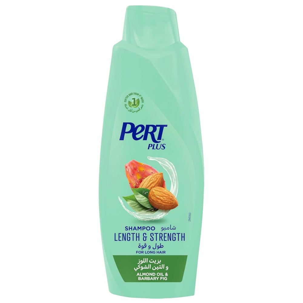 شامبو طول وقوة بزيت اللوز والتين الشوكي من بيرت بلس – 600 مل