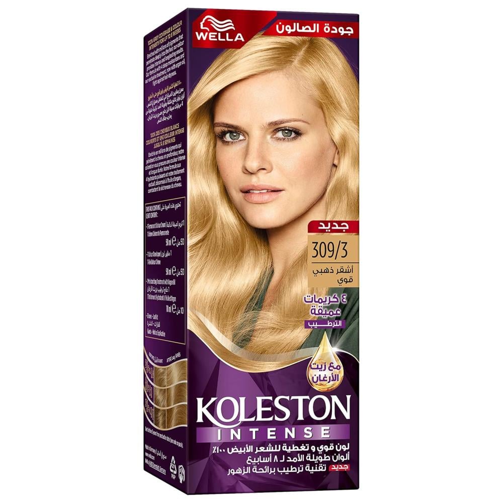 صبغة شعر ذهبي قوي 309/3 من ويلا – 110 مل