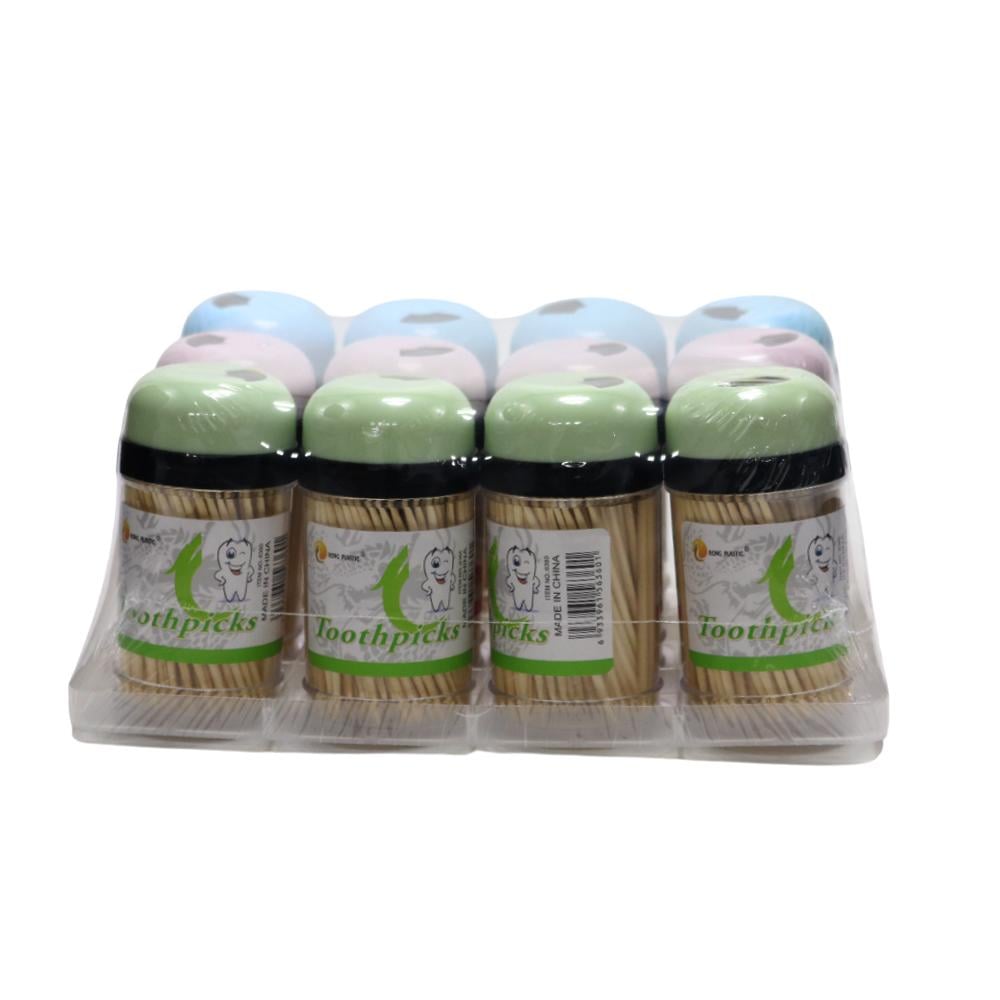 اعواد اسنان خشبية | 12 العلبة |