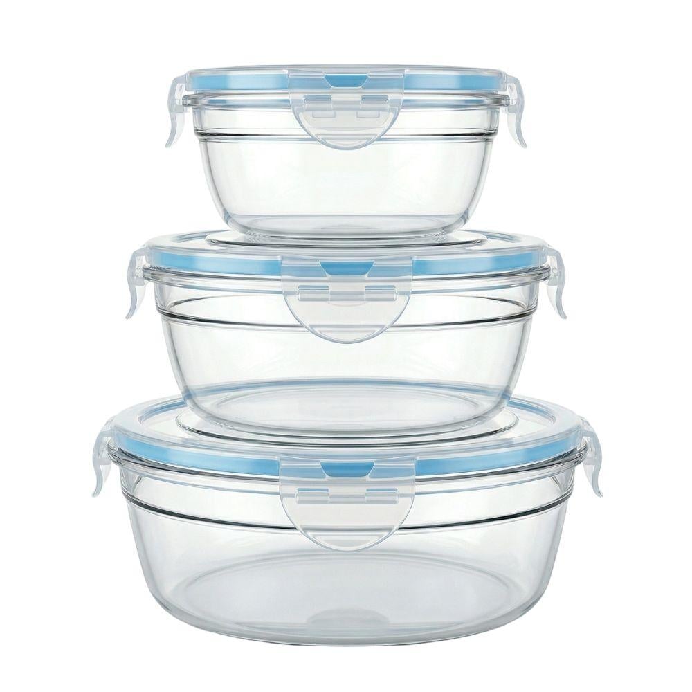 رولا طقم حافظات أكريلك دائري – 1 طقم × 3 قطع