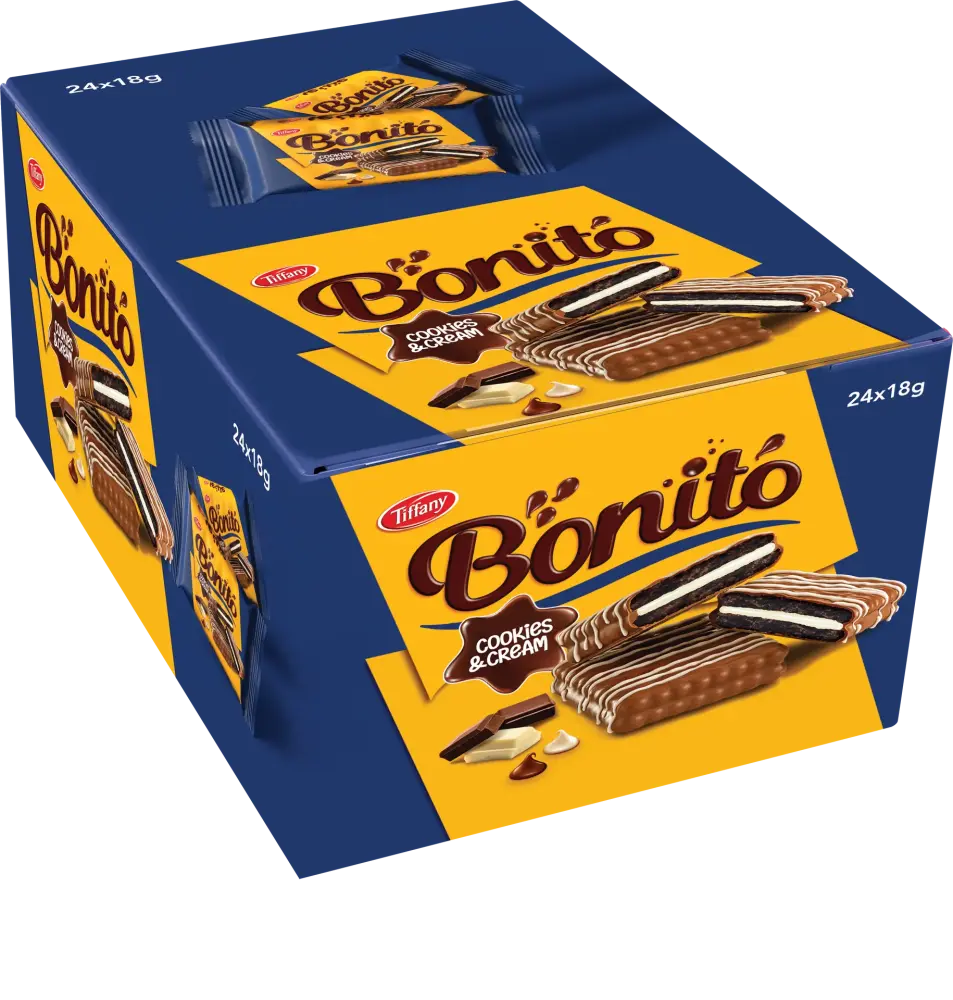 تيفاني بونيتو بسكويت مغطى بالشوكولاتة 432 جرام