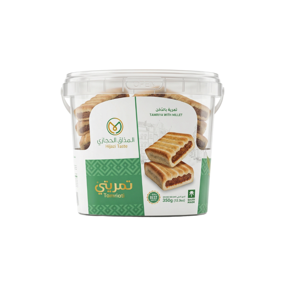 المذاق الحجازي تمرية بالدخن – 1 عبوة × 350 جرام